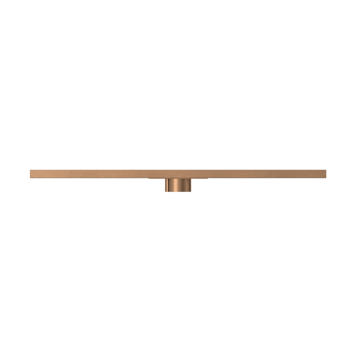 Shower Channel Waste With Tile Insert 900mm - Lustre Bronze