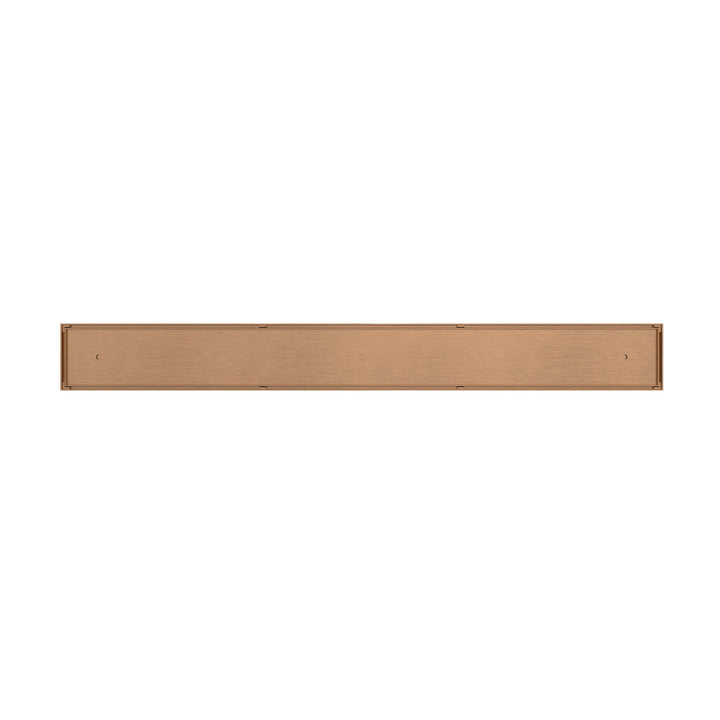 Shower Channel Waste With Tile Insert 900mm - Lustre Bronze