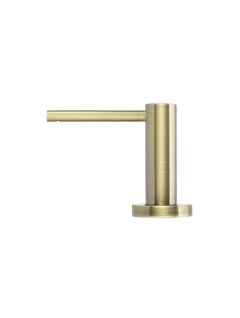 Round Soap Dispenser - PVD Tiger Bronze