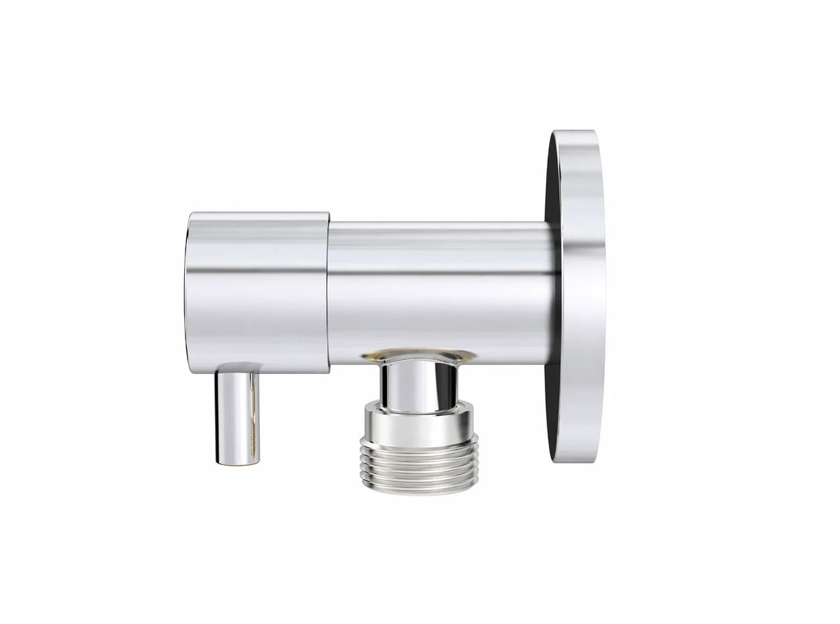 Mini Stop Cistern Tap - Polished Chrome