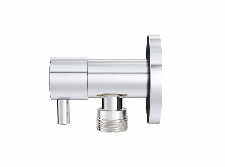 Mini Stop Cistern Tap - Polished Chrome