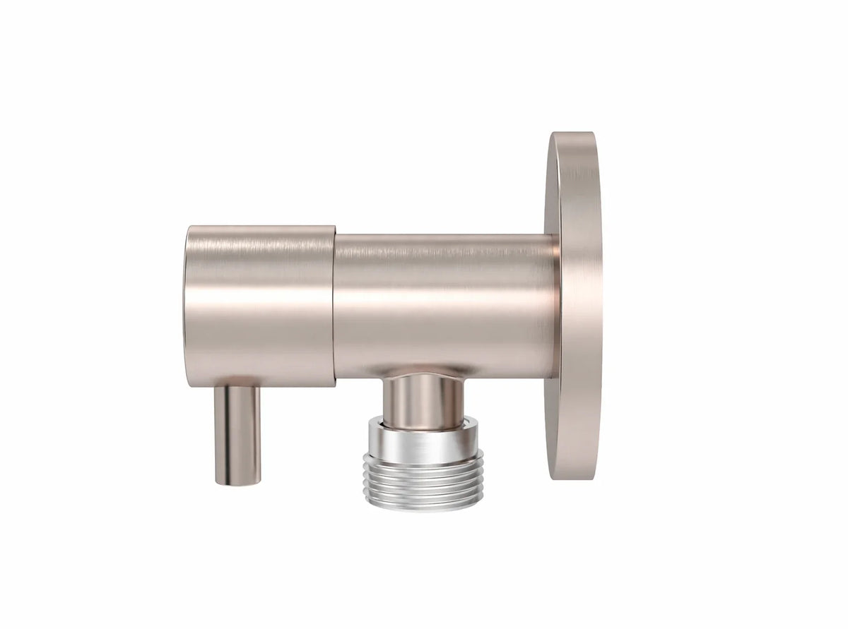Mini Stop Cistern Tap - Champagne