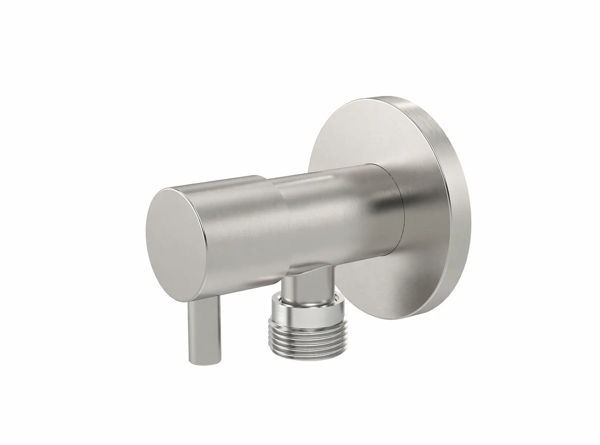 Mini Stop Cistern Tap - PVD Brushed Nickel