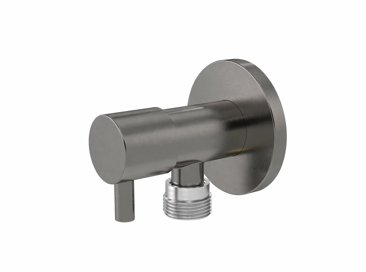 Mini Stop Cistern Tap - Shadow Gunmetal