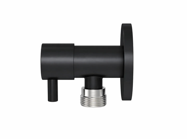 Mini Stop Cistern Tap - Matte Black