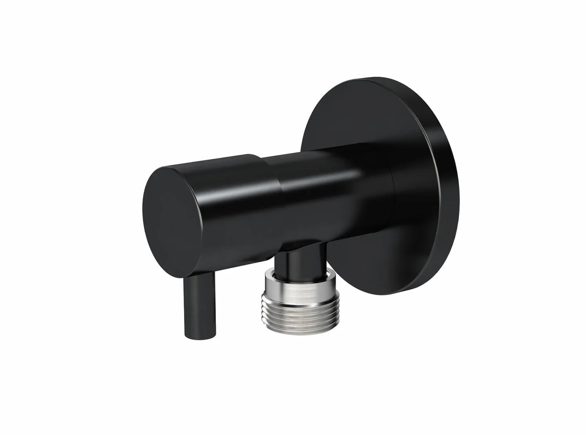 Mini Stop Cistern Tap - Matte Black
