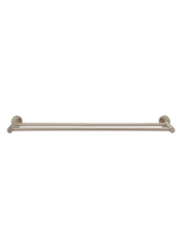 Load image into Gallery viewer, Round Double Towel Rail 600mm - Champagne Meir
