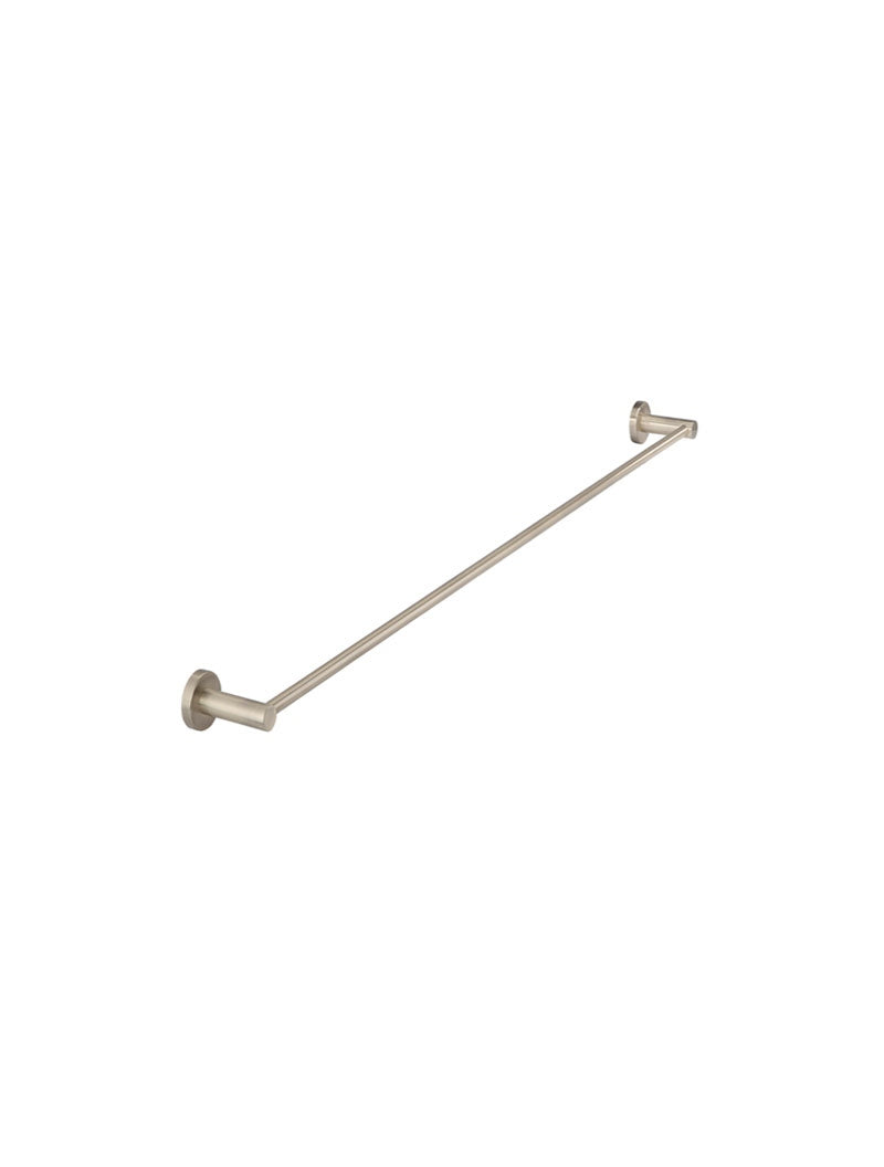 Round Double Towel Rail 600mm - Champagne