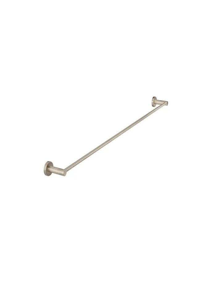 Round Single Towel Rail 600mm - Champagne Meir