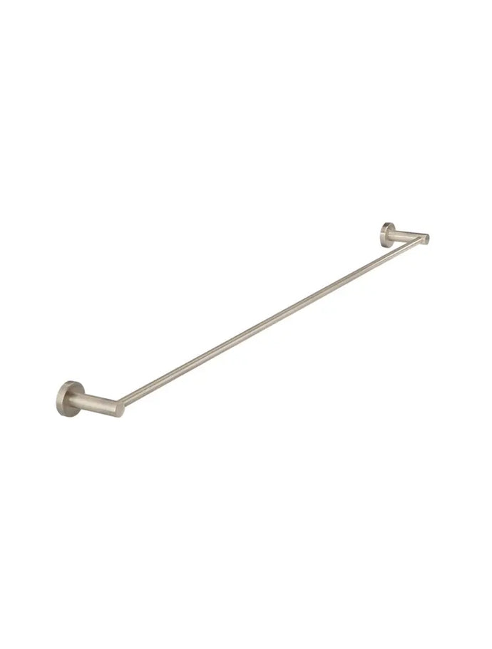 Round Single Towel Rail - Champagne Meir