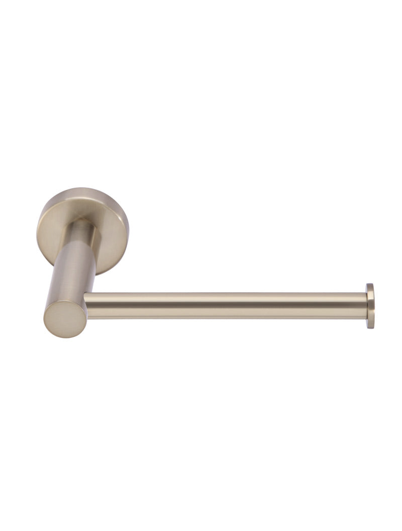 Round Toilet Roll Holder - Champagne