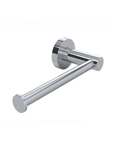 Round Toilet Roll Holder - Polished Chrome