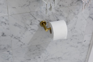 Round Toilet Roll Holder - PVD Tiger Bronze Meir