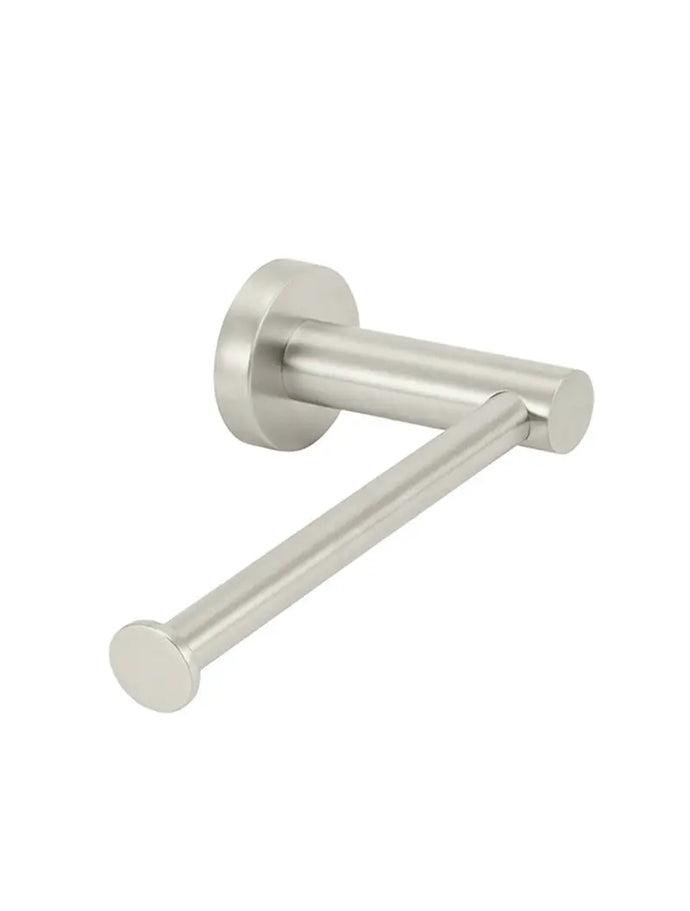 Round Toilet Roll Holder - PVD Brushed Nickel Meir