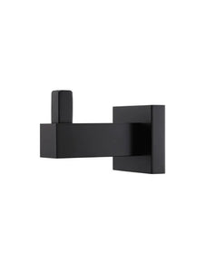 Square Robe Hook - Matte Black Meir