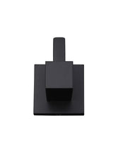 Load image into Gallery viewer, Square Robe Hook - Matte Black Meir
