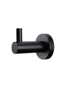 Round Robe Hook - Matte Black Meir