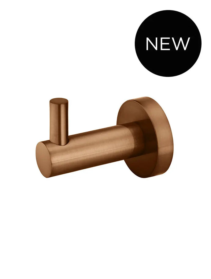 Round Robe Hook - Lustre Bronze Meir