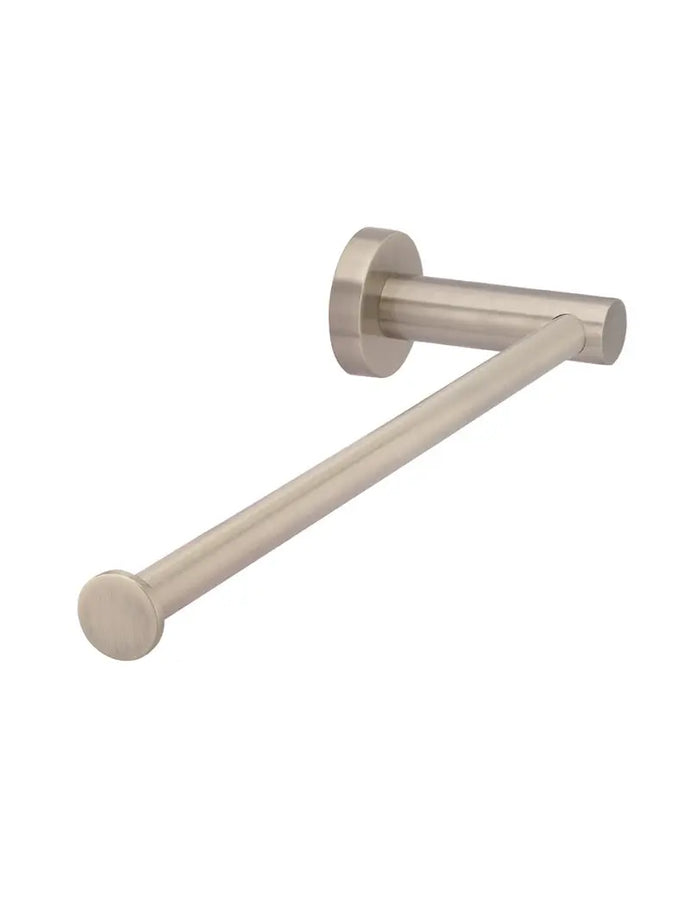 Round Guest Towel Rail - Champagne Meir