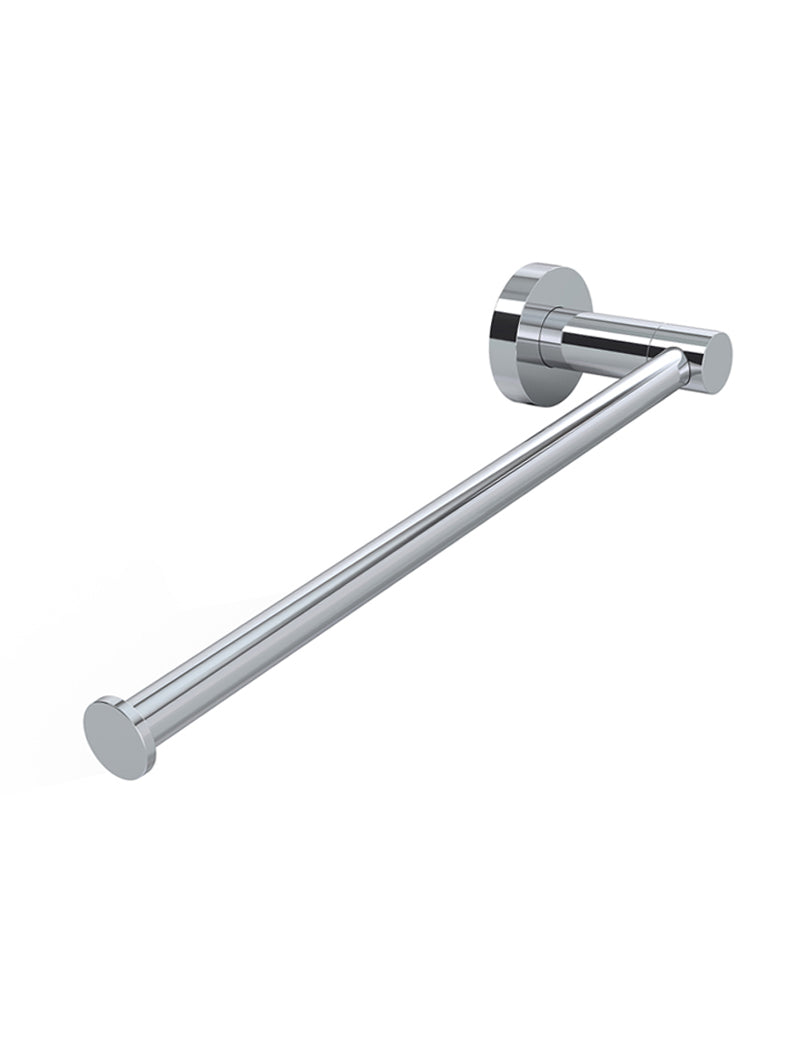 Round Guest Towel Rail - Chrome