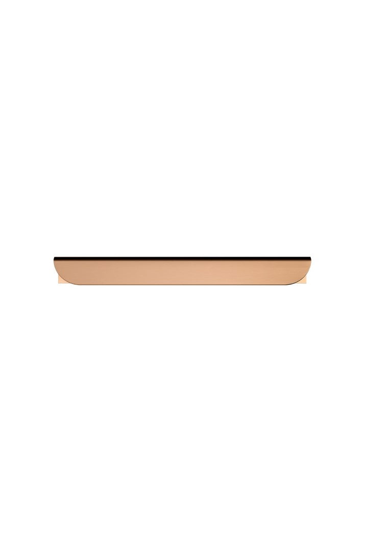 Oppen Edge-Pull 150mm Cabinet Handle (Brushed) - Lustre Bronze