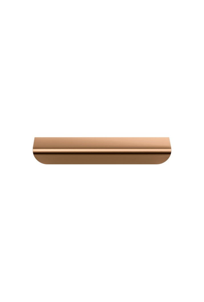 Oppen Edge-Pull 150mm Cabinet Handle (Brushed) - Lustre Bronze