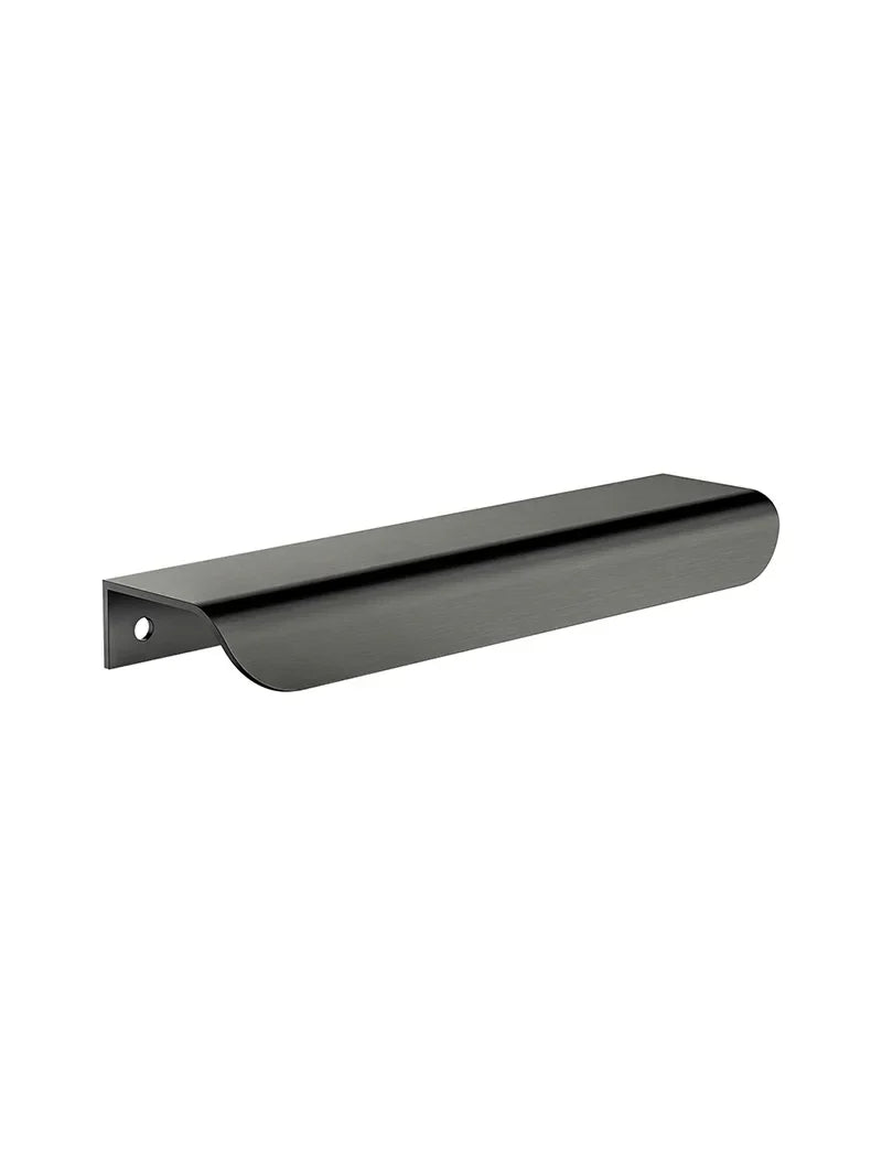 Oppen Edge-Pull 150mm Cabinet Handle (Brushed) - Shadow Gunmetal