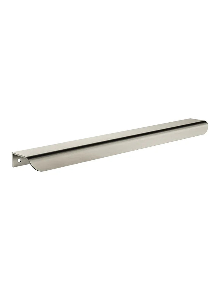 Oppen Edge-Pull 300mm Cabinet Handle (Brushed) - PVD Brushed Nickel