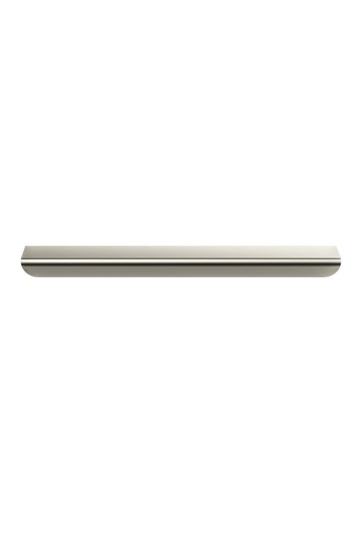 Oppen Edge-Pull 300mm Cabinet Handle (Brushed) - PVD Brushed Nickel