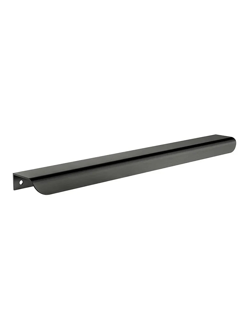 Oppen Edge-Pull 300mm Cabinet Handle (Brushed) - Shadow Gunmetal