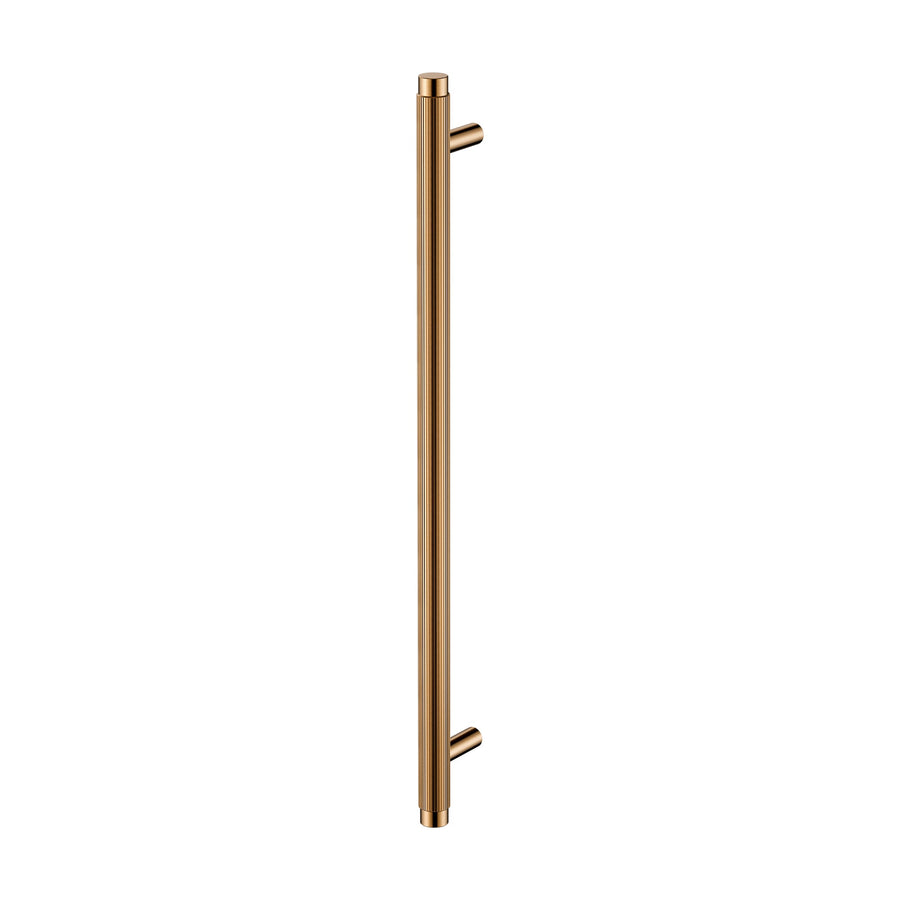 Oppen Appliance Pull Handle (Linear Knurled) - Lustre Bronze