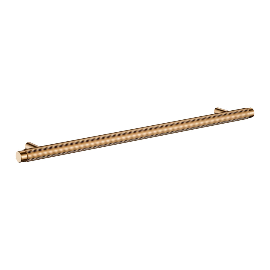 Oppen Appliance Pull Handle (Linear Knurled) - Lustre Bronze