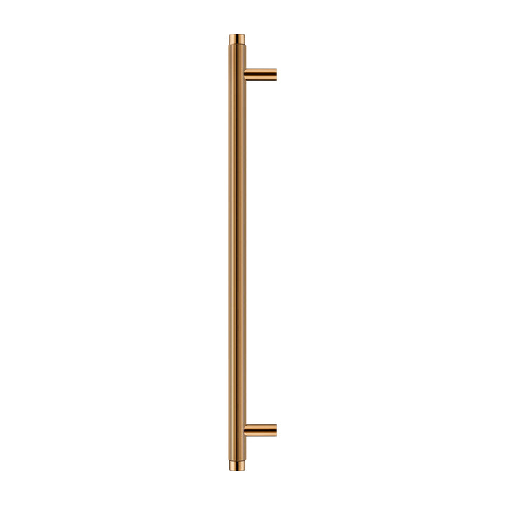 Oppen Appliance Pull Handle (Linear Knurled) - Lustre Bronze