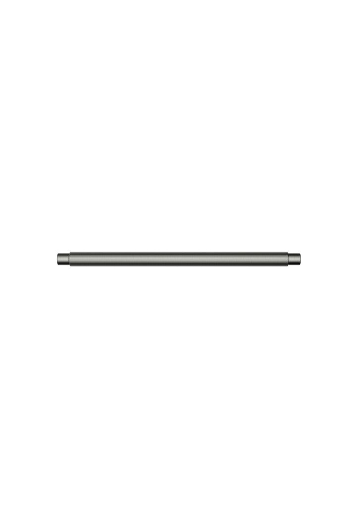 Oppen Round Pull 200mm Cabinet Handle (Linear Knurled) - Shadow Gunmetal