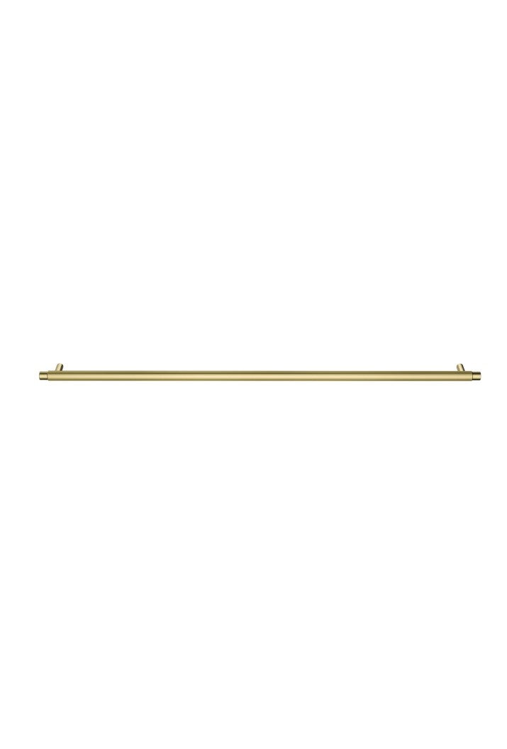 Oppen Round Pull 520mm Cabinet Handle (Linear Knurled) - PVD Tiger Bronze