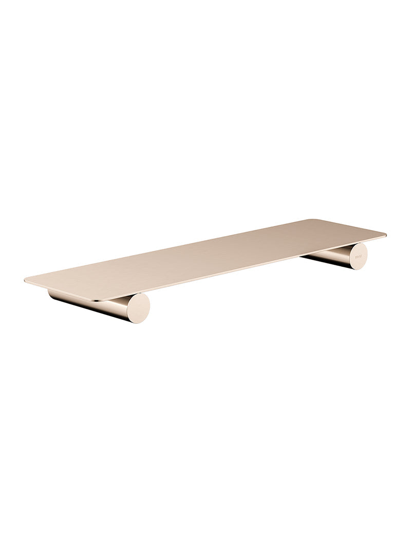 Curvae Shower Shelf 400mm - Champagne