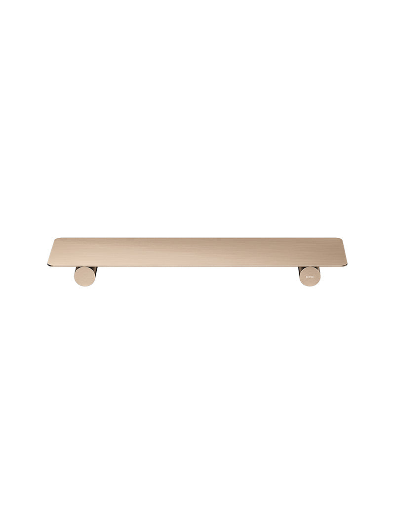 Curvae Shower Shelf 400mm - Champagne