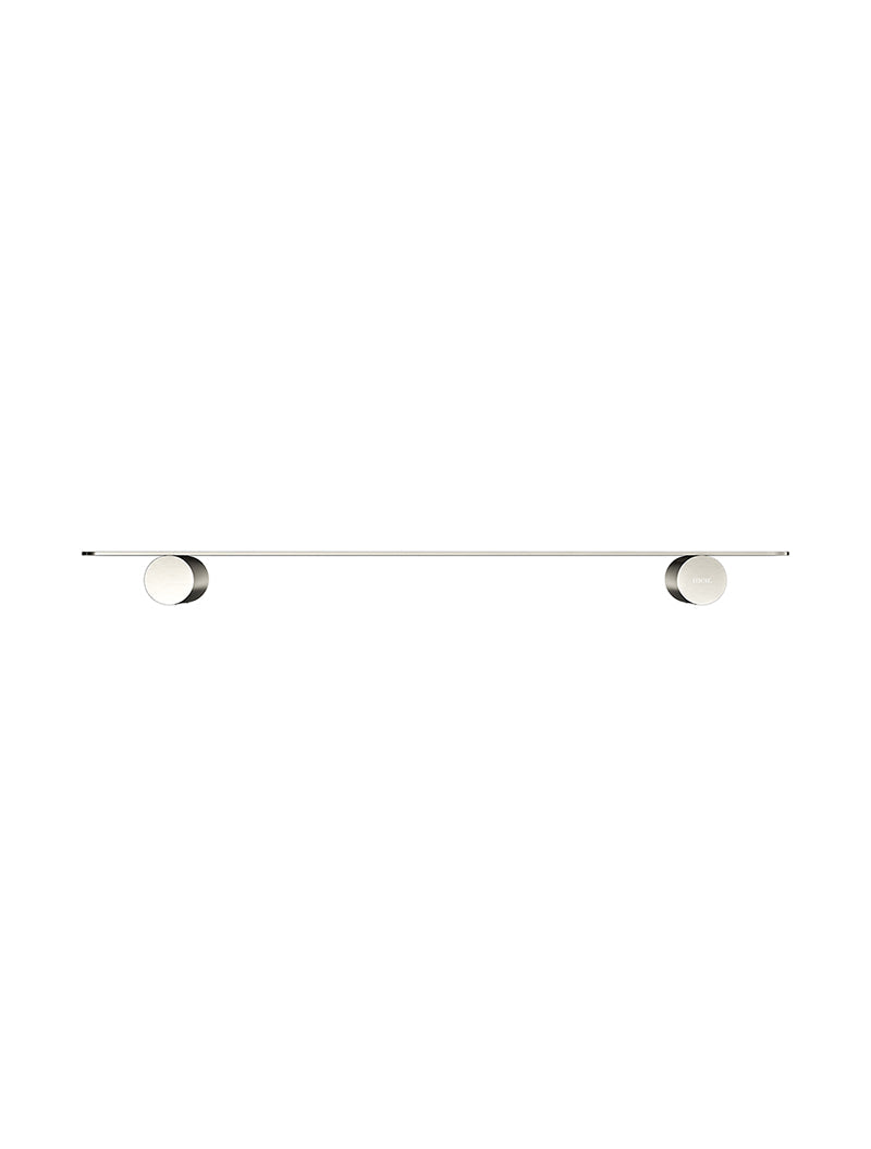 Curvae Shower Shelf 400mm - PVD Brushed Nickel