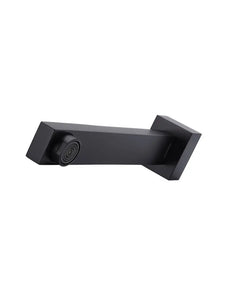 Square Wall Spout - Matte Black Meir