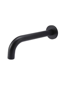 Universal Round Curved Spout - Matte Black Meir