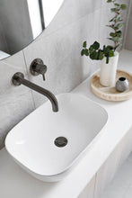 Load image into Gallery viewer, Basin Pop Up Waste 32mm - Overflow / Slotted - Shadow Gunmetal Meir
