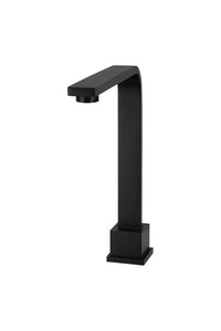 Square High-Rise Swivel Hob Spout - Matte Black Meir