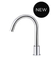 Round Hob Mounted Swivel Spout - Polished Chrome Meir