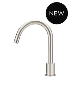 Round Hob Mounted Swivel Spout - PVD Brushed Nickel Meir