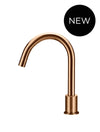 Round Hob Mounted Swivel Spout - Lustre Bronze Meir