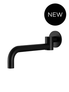 Round Swivel Wall Spout - Matte Black Meir