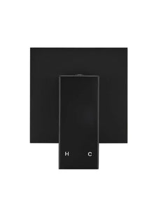 Square Wall Mixer - Matte Black Meir