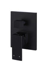 Square Diverter Mixer - Matte Black Meir