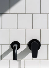 Load image into Gallery viewer, Round Wall Mixer Paddle Handle Trim Kit (In-wall Body Not Included) - Matte Black Meir
