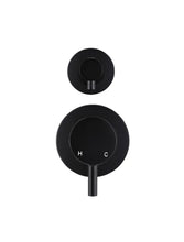 Load image into Gallery viewer, Round Diverter Mixer Trim Kit (In-wall Body Not Included) - Matte Black Meir
